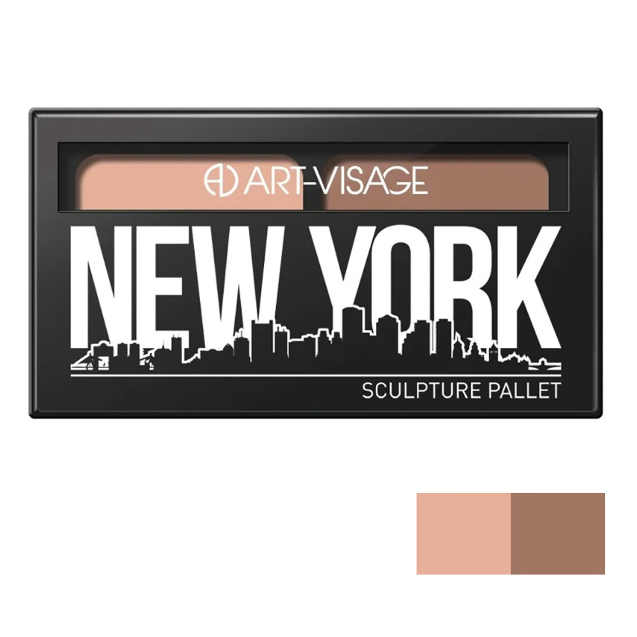 پالت کانتور و هایلایتر آرت ویساژ مدل new york کد ny 801